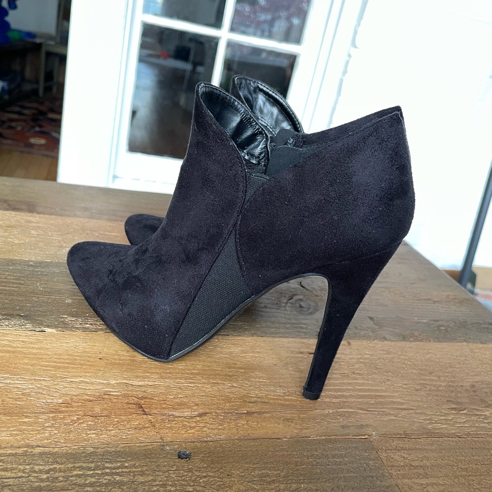 Black ankle boot heels - Picture 7 of 10